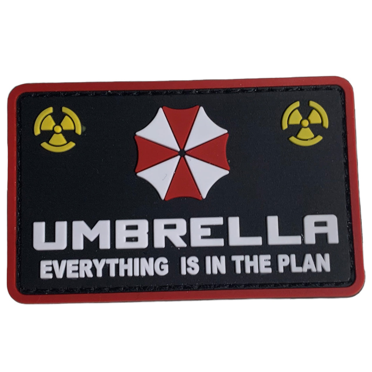 Patch emborrachado Umbrella Corporation resident evil com velcro