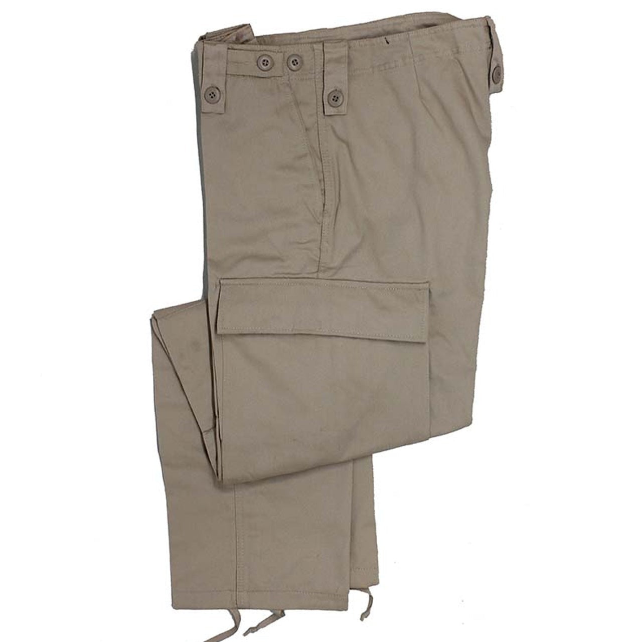 ZIP-OFF PANTS - BDU STYLE - KHAKI Khaki