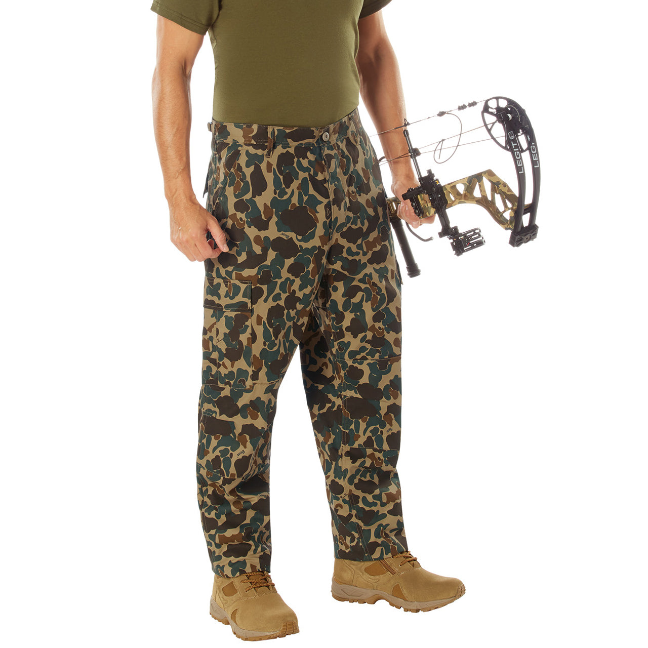 In collaboration with Bear Archery, the revered Fred Bear camouflage pattern comes to life through Rothco’s legendary outdoor apparel and gear, including our Tactical BDU Pants. Each item in the Fred Bear Camouflage collection has been crafted using the iconic Fred Bear camo pattern. www.moralepatches.com.au