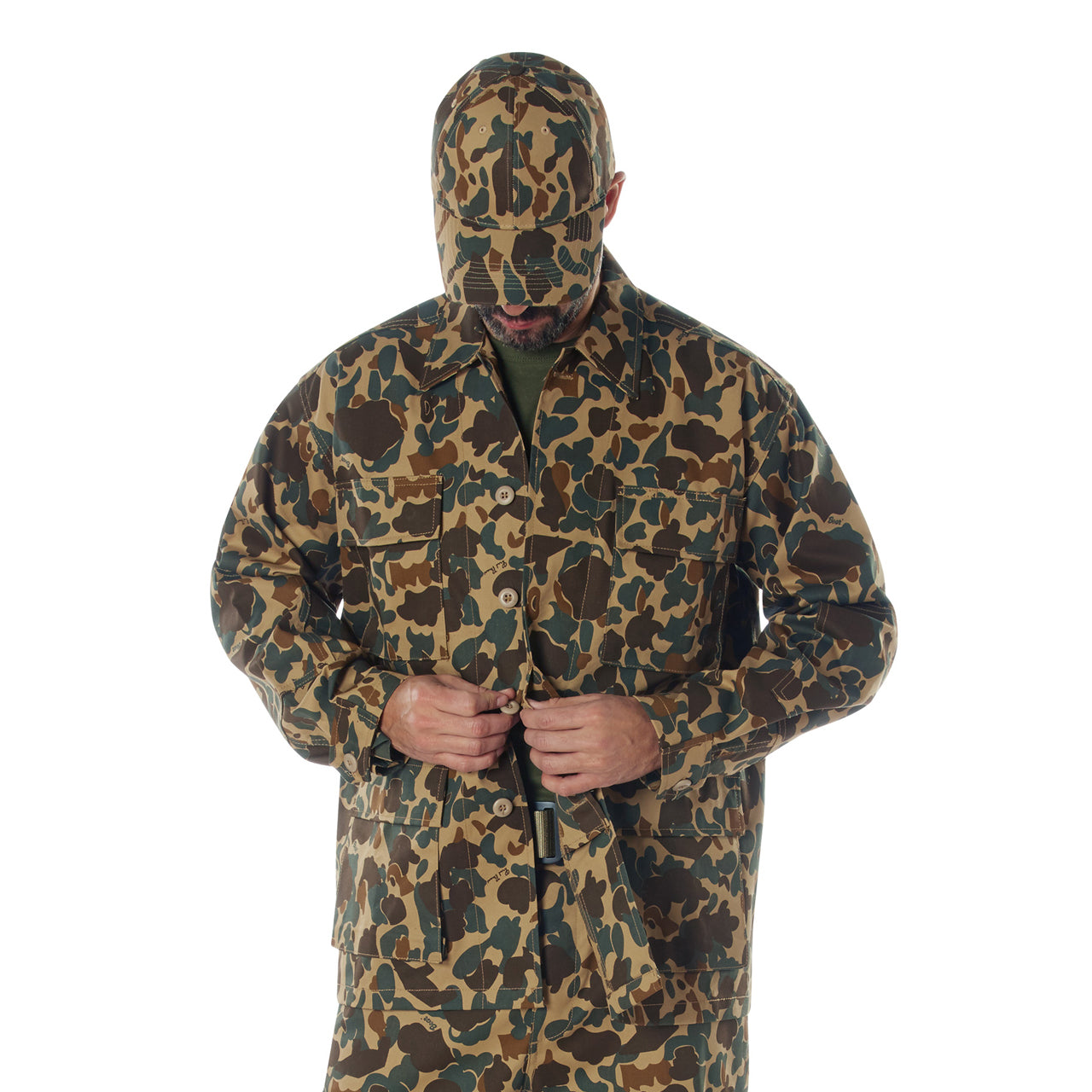 In collaboration with Bear Archery, the revered Fred Bear camouflage pattern comes to life through Rothco’s legendary outdoor apparel and gear, including our BDU Shirt. Each item in the Fred Bear Camouflage collection has been crafted using the iconic Fred Bear camo pattern. www.moralepatches.com.au