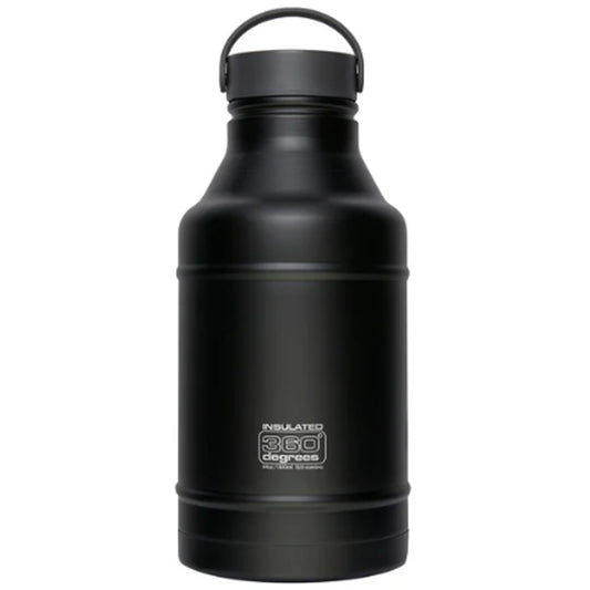 The ultimate giant drink bottle, the 1800ml Vacuum Insulated Growler keeps drinks colder for longer and doubles as a hot soup thermos for groups. Featuring high performance double wall vacuum insulation and 18/8 food grade stainless steel, the 360 Degrees Growler keeps drinks at their original fresh temperature and carbonation for hours. www.moralepatches.com.au where campers shop