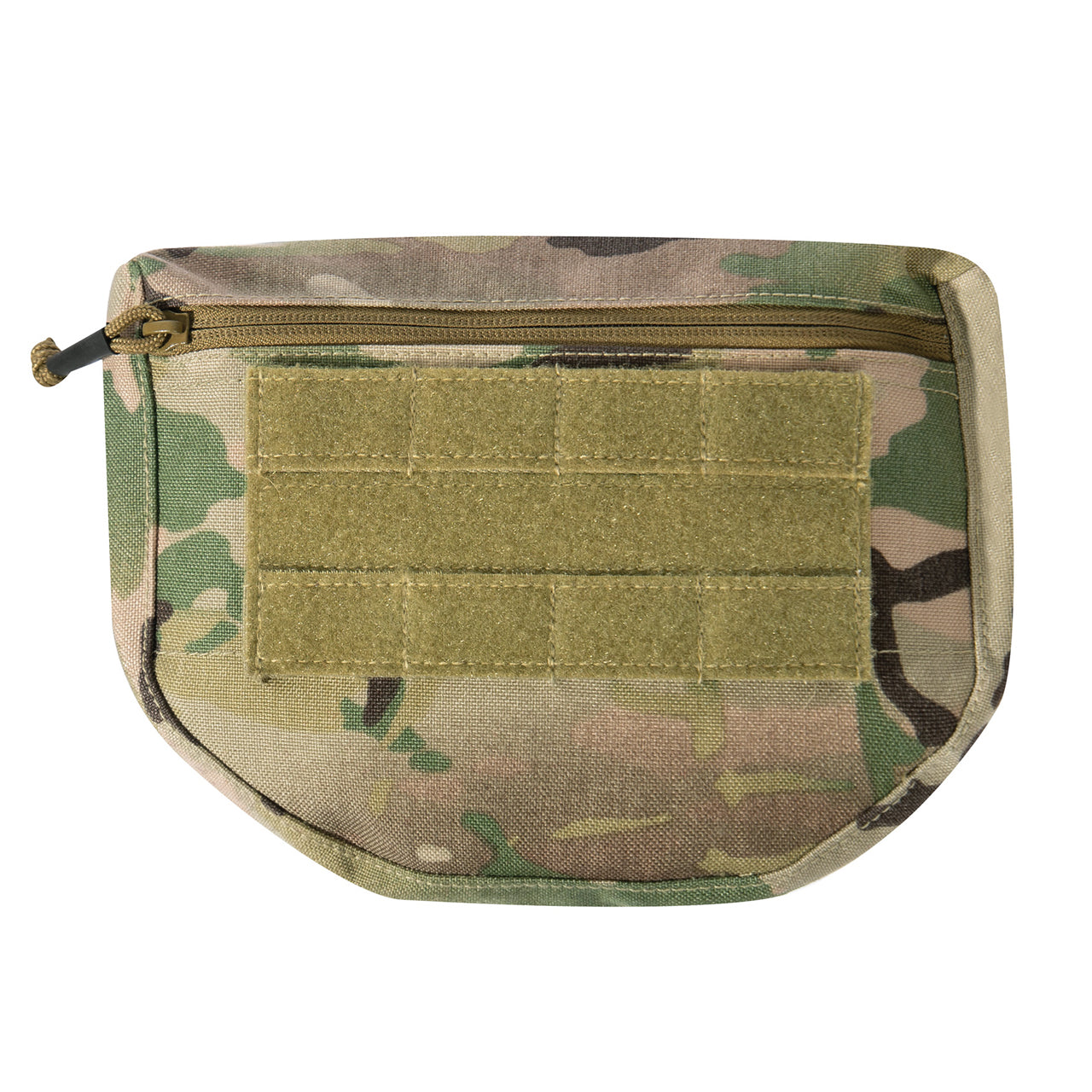 Tactical Pouch Is Designed To Integrate Under The Front Flap Of Most Plate Carrier Vests, Attaching Quickly And Securely Via A Hook And Loop Fastening System Interior Of This Modular Lightweight Load-Carrying Equipment Accessory Features A Row Of Elastic Loops, Perfect For Storing Magazines As Well As A Large Loop Field www.moralepatches.com.au