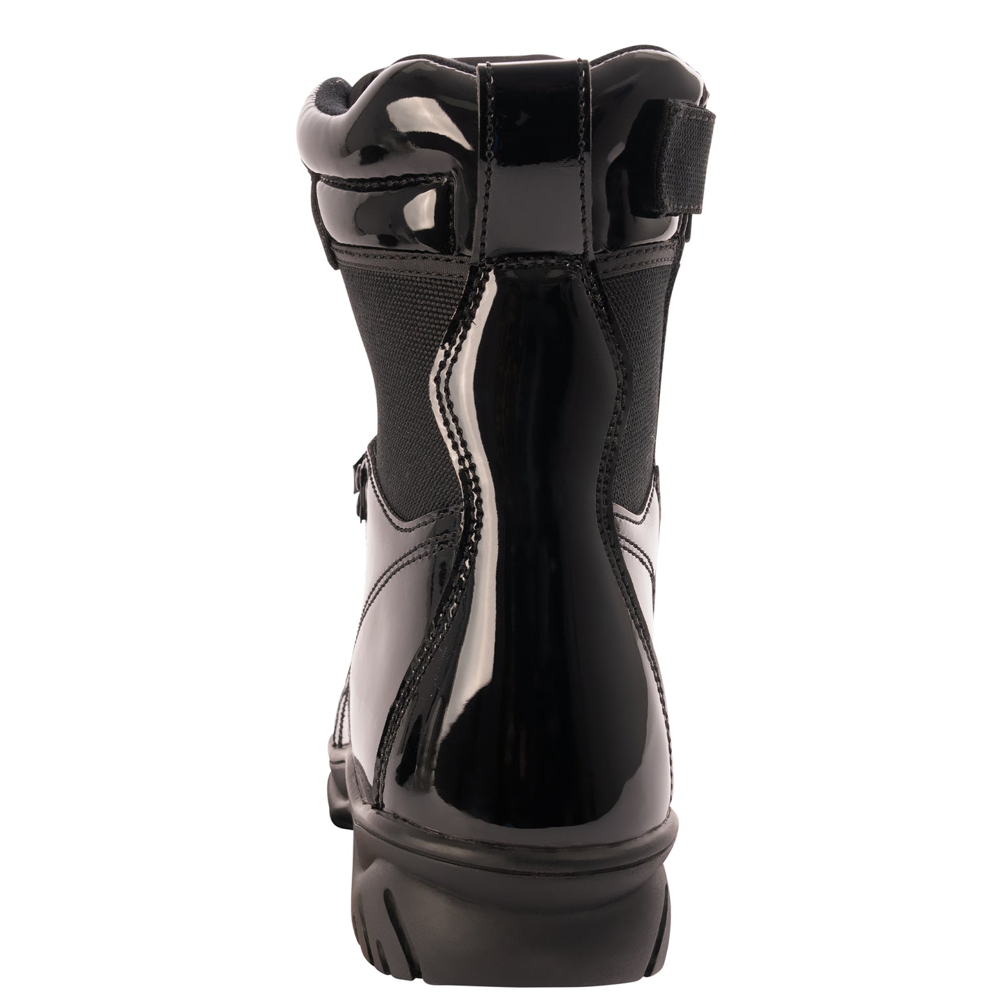 Our Forced Entry High-Gloss Tactical Boot with Side Zipper stands out as a top choice for cadets, tactical professionals and military service members. The tactical combat boots feature an inspection-ready mirror finish that looks great while out on patrol. www.moralepatches.com.au