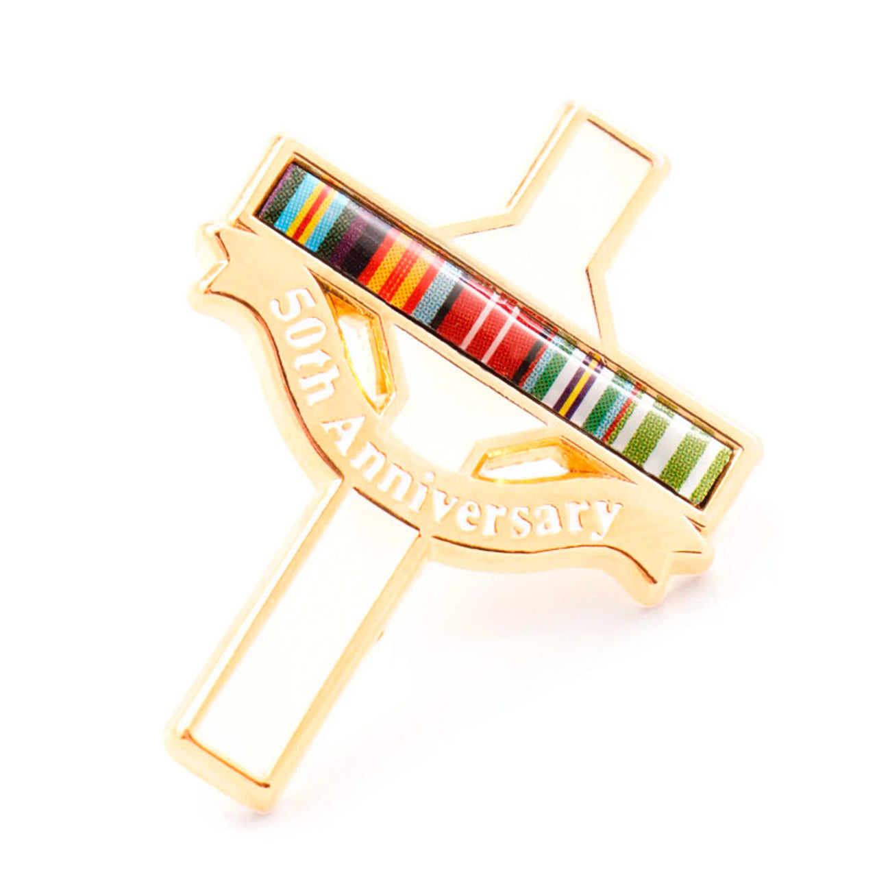 Celebrate the 50th anniversary with the Long Tan Nashos Ribbon Cross - a symbol of bravery, honor, and brotherhood. This special commemorative piece is a must-have for all who hold the values of courage and dedication close to their hearts. Don't miss out on this limited edition item! www.moralepatches.com.au