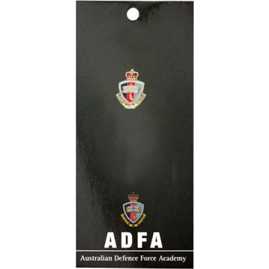 Show your support for the Australian Defence Force Academy with this beautiful 20mm silver-plated lapel pin featuring full-colour enamel. Add a sophisticated, eye-catching touch to any outfit - from your business suit to your cap. Wear it and show your pride! www.moralepatches.com.au