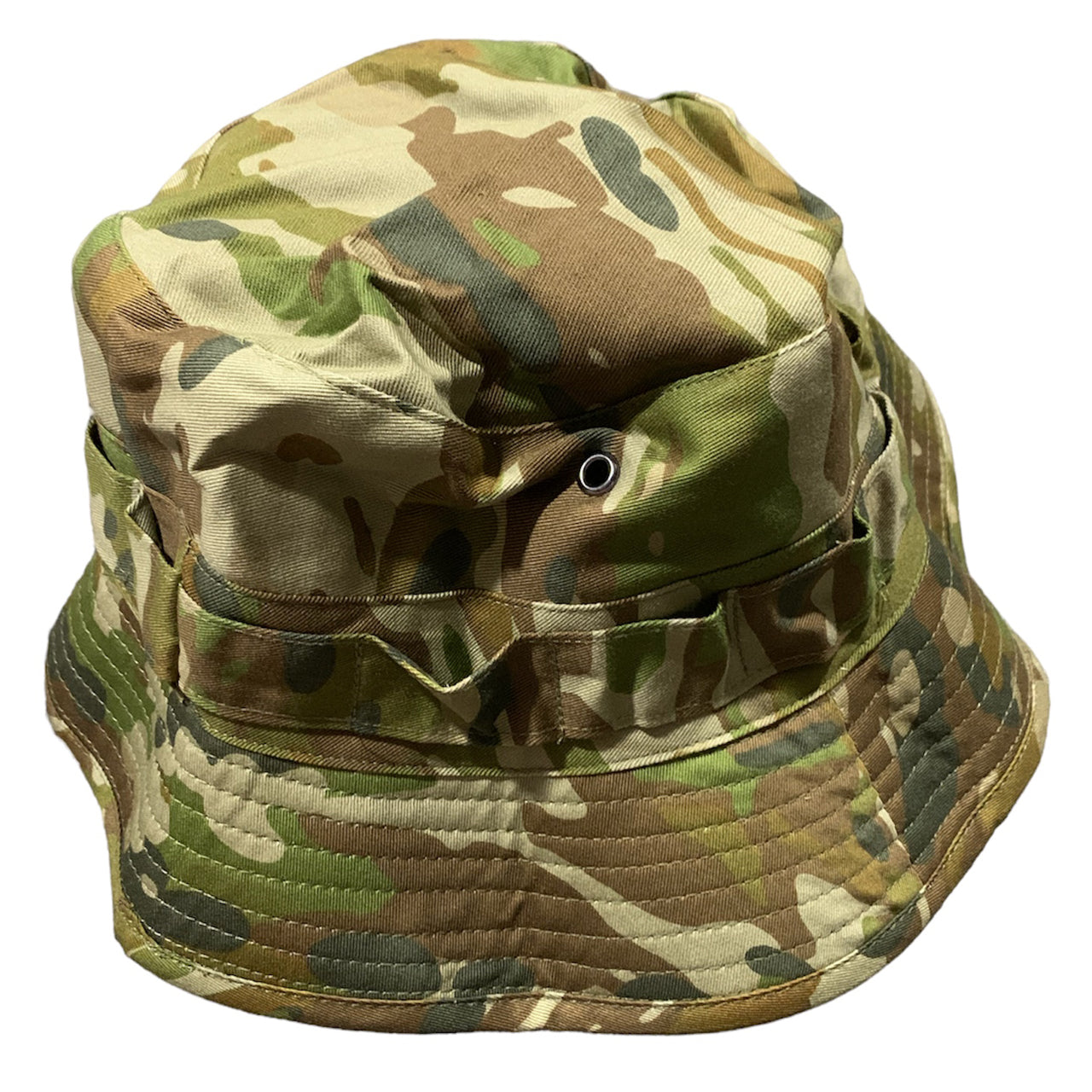 Experience the ultimate in versatility with our Army Australian Multicam Giggle Hat AMCU! Made with 100% cotton, this hat features side loops for adding camouflage or pins, making it perfect for any tactical situation. Don't settle for ordinary, choose the best with our Army style giggle hat. www.moralepatches.com.au