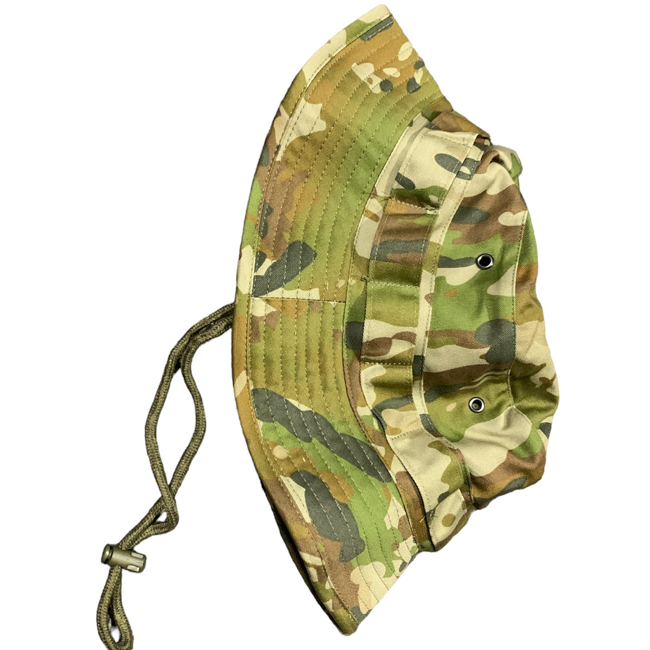 Experience the ultimate in versatility with our Army Australian Multicam Giggle Hat AMCU! Made with 100% cotton, this hat features side loops for adding camouflage or pins, making it perfect for any tactical situation. Don't settle for ordinary, choose the best with our Army style giggle hat. www.moralepatches.com.au