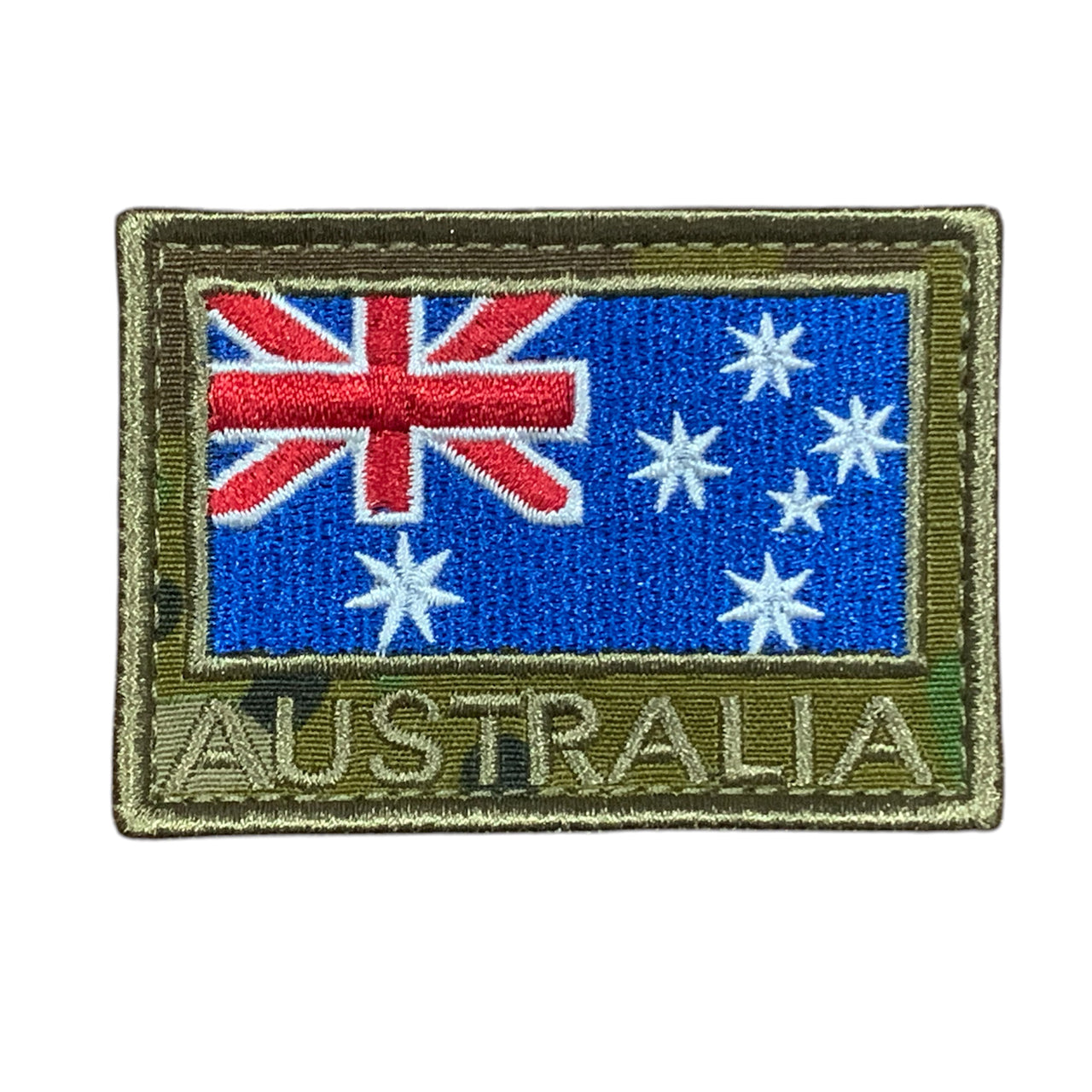 Introducing the ANF Non Subdued Patch: a must-have addition to your collection! This Velcro-backed patch proudly displays the Australian National Flag in a powerful size of 7cm x 5cm. Please note, this patch is not made with genuine AMCU fabric. Order now and show off your passion for your country with every step! www.moralepatches.com.au