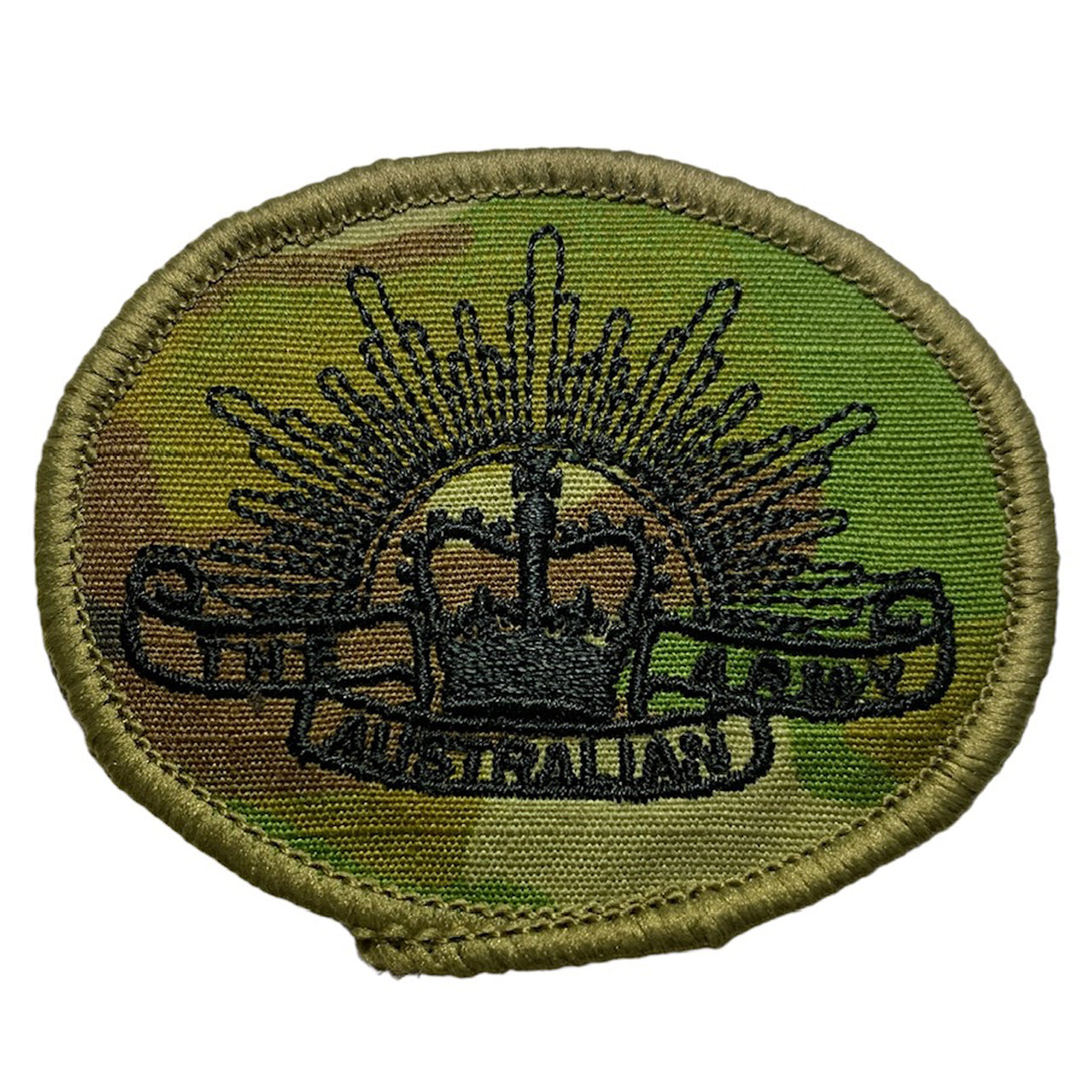 Army Australian Multicam Camouflage Uniform AMCU Rising Sun Patch  6.5cmx4.7cm www.moralepatches.com.au