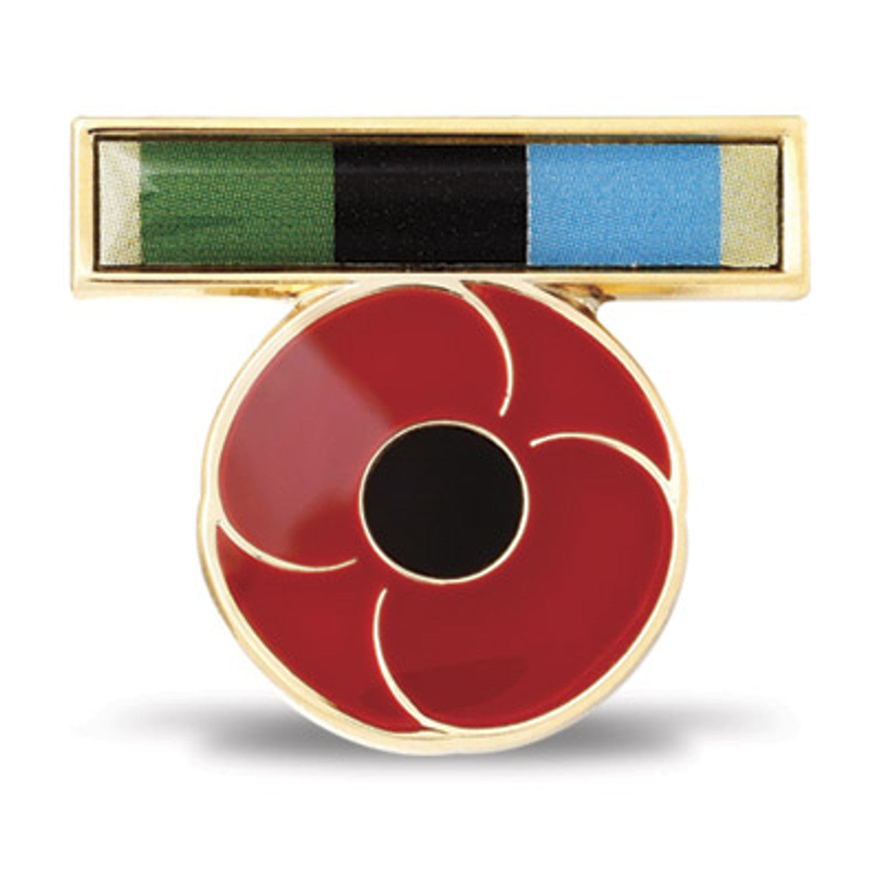 The 25mm Greater Middle East Ribbon Badge is a rich enamel-filled badge that pays tribute to the dedication and service of Australian service men and women who have supported global security through operations in the Middle East since 2014. www.moralepatches.com.au