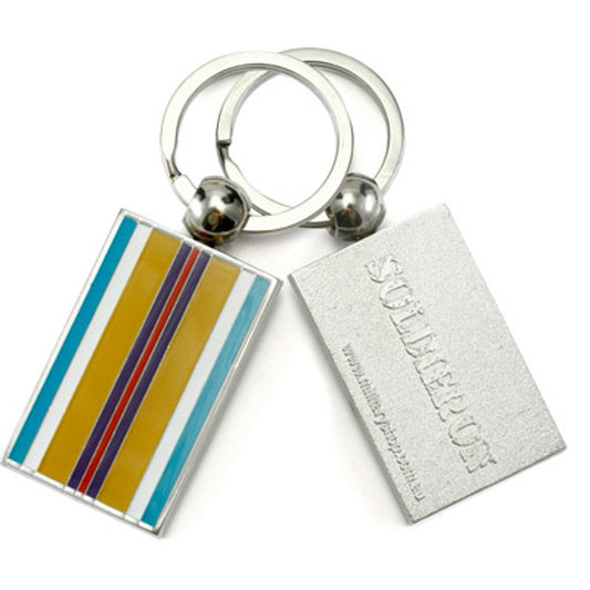 Experience the exceptional with our Afghanistan Campaign Silver Key Ring. Embark on your journey with this 25mm x 40mm silver plated key ring, featuring an enamel filled face with the vibrant colors of the Afghanistan Campaign Ribbon. www.moralepatches.com.au