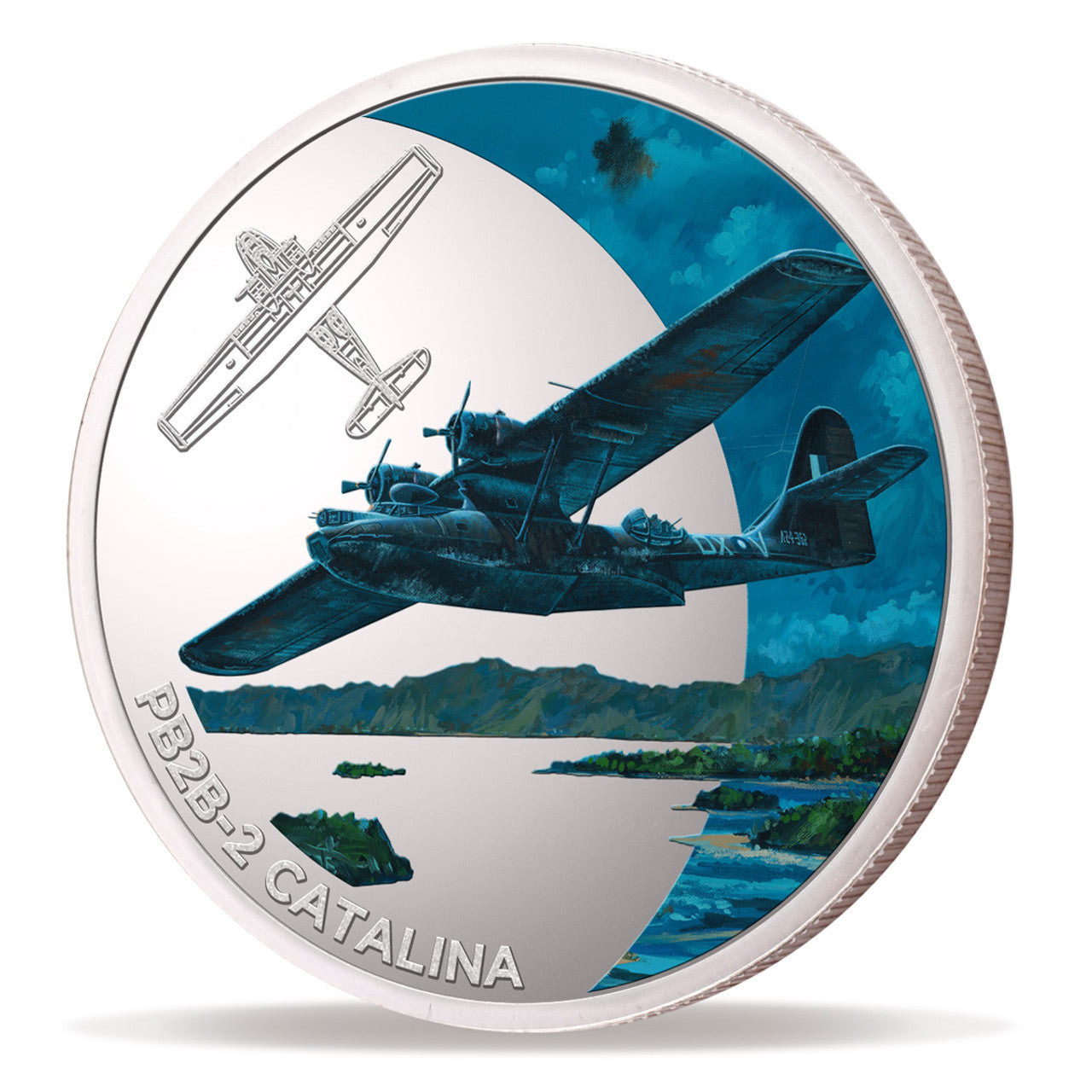 The captivating Air Force 100 Limited Edition Medallion - Catalina is a breathtaking piece from our collection and the perfect way to commemorate the Air Force Centenary. Limited to only 500 releases worldwide, this medallion is a true collector's item. www.moralepatches.com.au