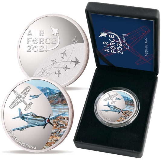 The sensational Air Force 100 Limited Edition Medallion - P-51D Mustang is a must-have for aviation enthusiasts and collectors. This exclusive limited edition medallion commemorates the Air Force Centenary and is a perfect way to own a piece of history. With only 500 releases worldwide, this medallion is a rare find. www.moralepatches.com.au