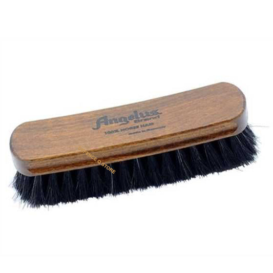 Elevate your shoe cleaning game with the Angelus Shoe Brush Large Horse Hair. This brush is perfect for removing wax and creating a flawless, glossy finish on all types of shoes. Use it to evenly apply wax and achieve a professional shine that will make your shoes stand out. Don't settle for less when it comes to maintaining the appearance of your footwear - trust in the power of Angelus. www.moralepatches.com.au