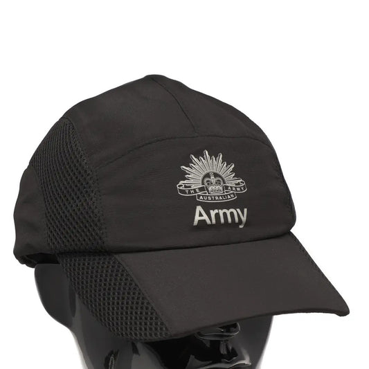 Experience ultimate comfort and advanced moisture-wicking with the lightweight polyester material of the Australian Army Active Cap. Enhanced cooling is achieved with mesh vents on each side. Achieve a secure and customized fit with the adjustable quick-release strap. Stay cool, comfortable, www.moralepatches.com.au