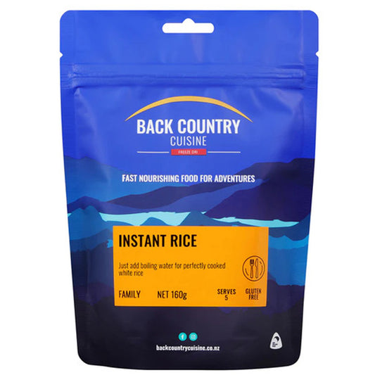 Experience the delicious and effortless perfection of our Back Country Cuisine Freeze Dried Meal Instant Rice - simply add boiling water and voila! Your taste buds will sing with the perfectly cooked, fluffy white rice that is ready in minutes. Trust us, you won't be able to resist this easy and satisfying meal. www.moralepatches.com.au