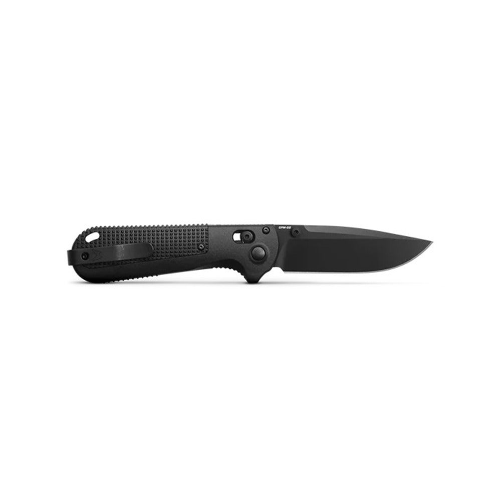 Look no further than the 430BK-02 Redoubt® for all-encompassing preparedness from self defense to hard use utility. The new under-the-radar, all black variant of this robust EDC features tough CPM-D2 blade steel with a Black Cerakote finish and durable Black Grivory® handles with a highly textured pattern for a sure grip with or without gloves. www.moralepatches.com.au