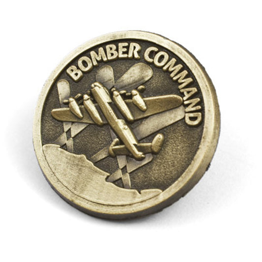 The Royal Australian Air Force Bomber Command Lapel Pin is a symbol of bravery and sacrifice. It is a tribute to the 10,000 Royal Australian Air Force aircrew who served in Bomber Command during the Second World War. www.moralepatches.com.au