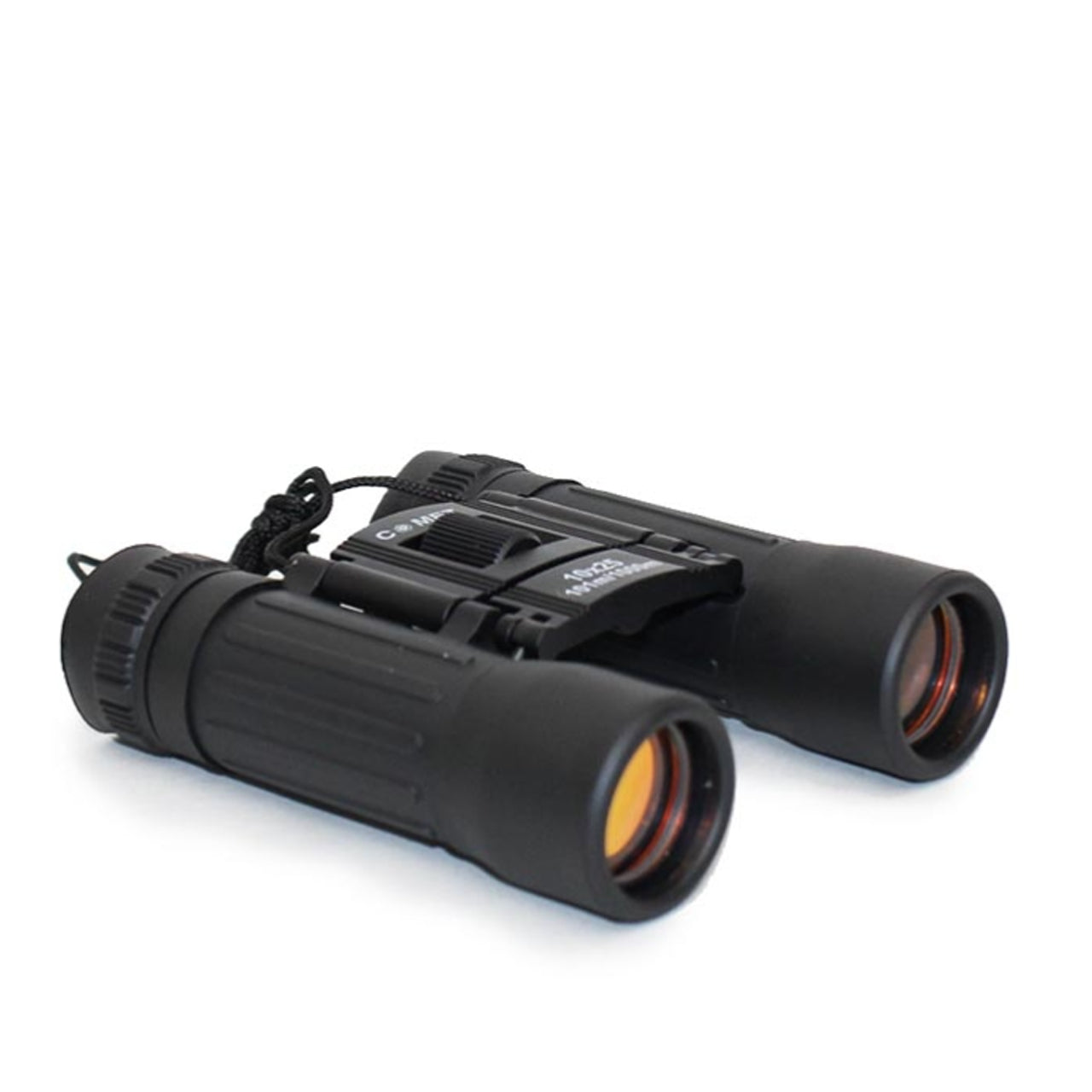 These 10X25 are folding rubber binoculars that features central folding and adjustable eyepieces. As well as having roll down rubber eye cups to make it easier for people wearing glasses. These binoculars are small, compact and lightweight. It also comes with a pouch for portability. www.moralepatches.com.au