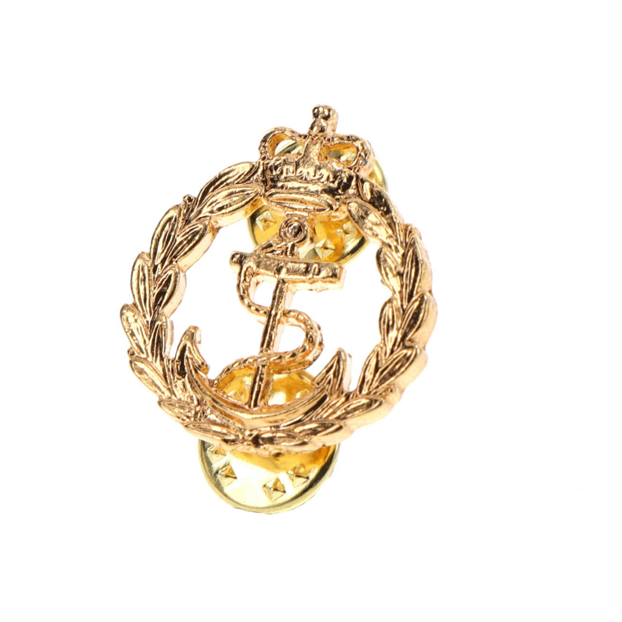 &nbsp;This gold beret badge is perfectly sized and ready for wear or to add to your collection. Crafted from gold-plated zinc alloy, this badge shines with a brilliant gold colour. It is designed to fit perfectly on any beret and is a must-have for any Chief Petty Officer. www.moralepatches.com.au