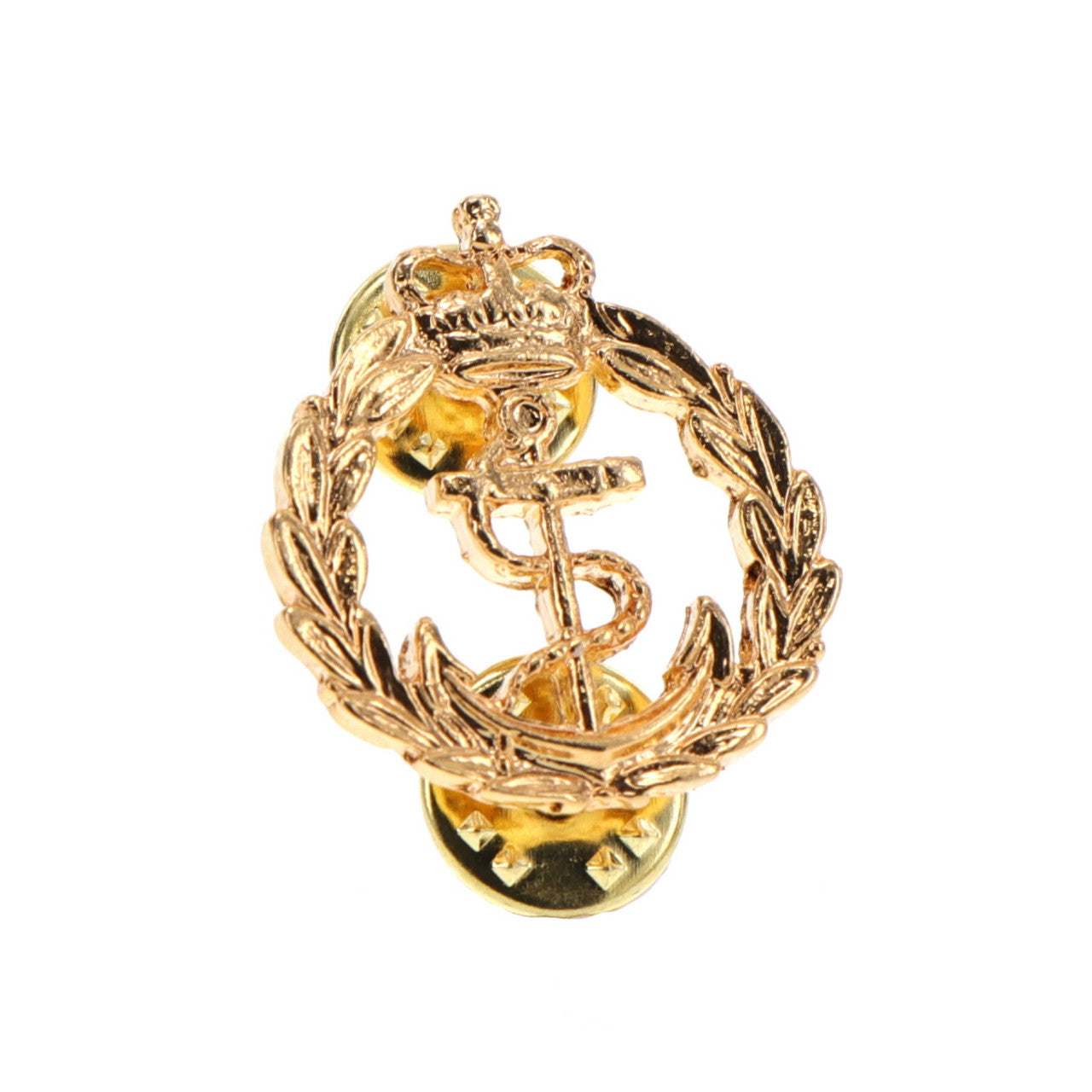 &nbsp;This gold beret badge is perfectly sized and ready for wear or to add to your collection. Crafted from gold-plated zinc alloy, this badge shines with a brilliant gold colour. It is designed to fit perfectly on any beret and is a must-have for any Chief Petty Officer. www.moralepatches.com.au