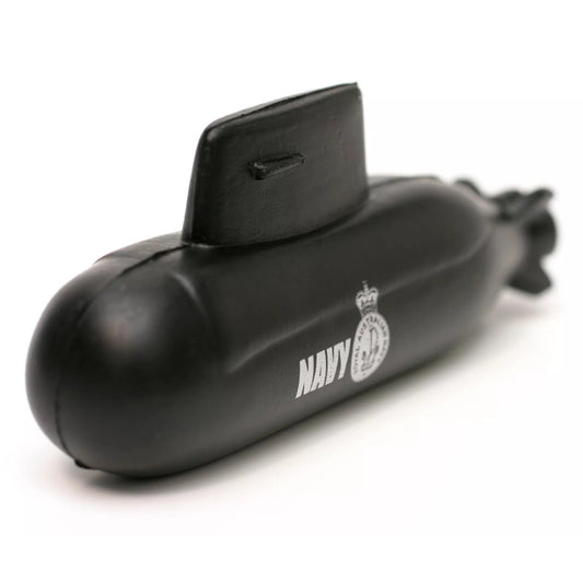 Stay relaxed with the Collins Class Submarine Stress Toy. This perfectly sized and squishable stress toy helps take the stress out of any day. A great gift, collectable, or event item, order your Collins Class Submarine Stress Toy today. www.moralepatches.com.au