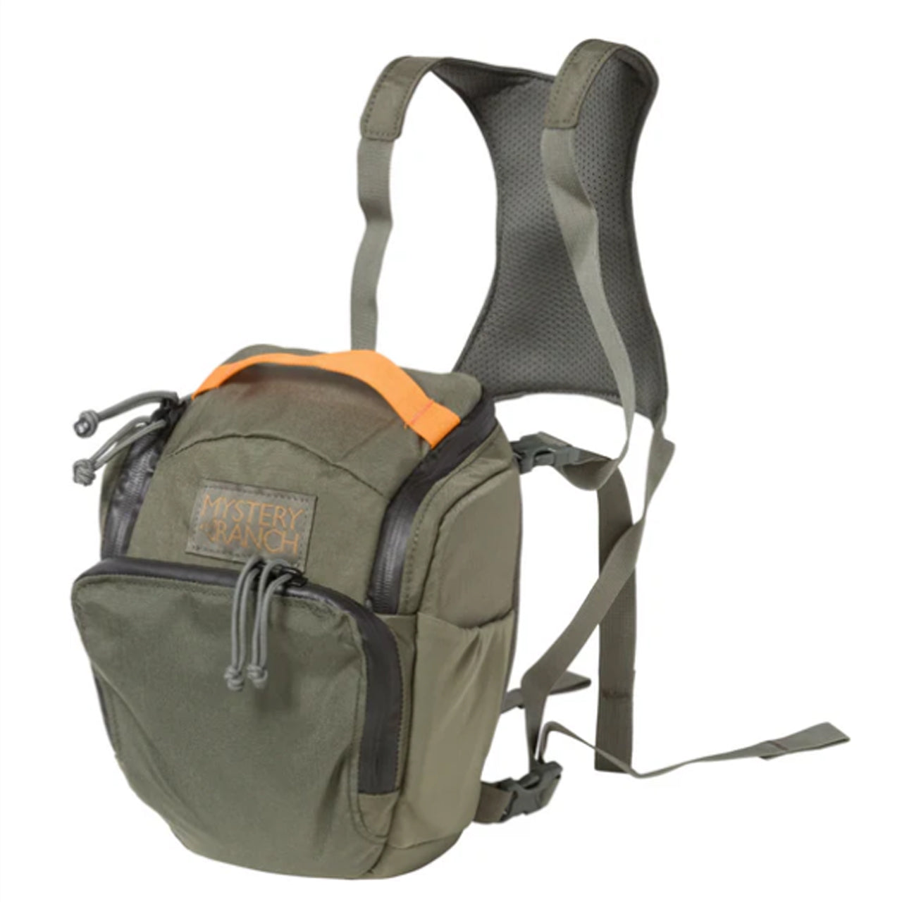 With an adjustable internal partition, mesh pouches, and a front zippered pocket, our DSLR CHEST RIG makes it safe and easy to transport your photo gear. It includes a harness, straps to mount it to your backpack harnessing, and a shoulder strap, giving you three carry options. It is also compatible with the MYSTERY RANCH Bear Spray holster and Quick Draw Side Arm holster to protect you during those off-the-grid outings. www.moralepatches.com.au