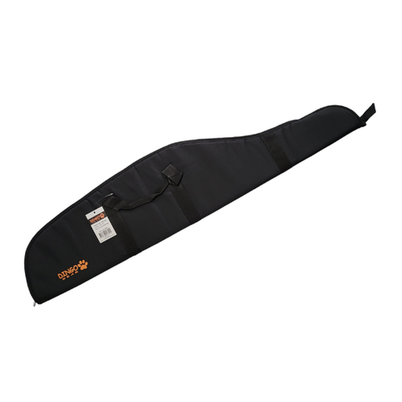 DINGO Gear 46 Inch / 117 cm Slim Line Gun Bag is designed for safety and functionality with an enlarged muzzle cover to fit your rifle with bipod still attached and&nbsp;scope allowance. Also includes handles, shoulder strap and muzzle hanging loop. Manufactured from premium materials and with care this is the perfect bag for you. www.moralepatches.com.au