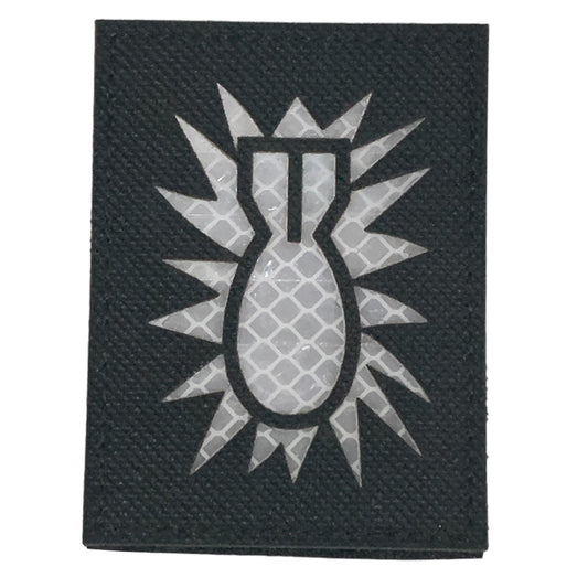 Experience the exceptional accuracy and precision of the EOD Reflective Laser Cut Patch, a crucial tool for the highly-skilled and dedicated EOD technicians who protect our communities by disarming and disposing of explosive hazards. Boost your safety and effectiveness on the field with its compact size of 8x6cm. www.moralepatches.com.au