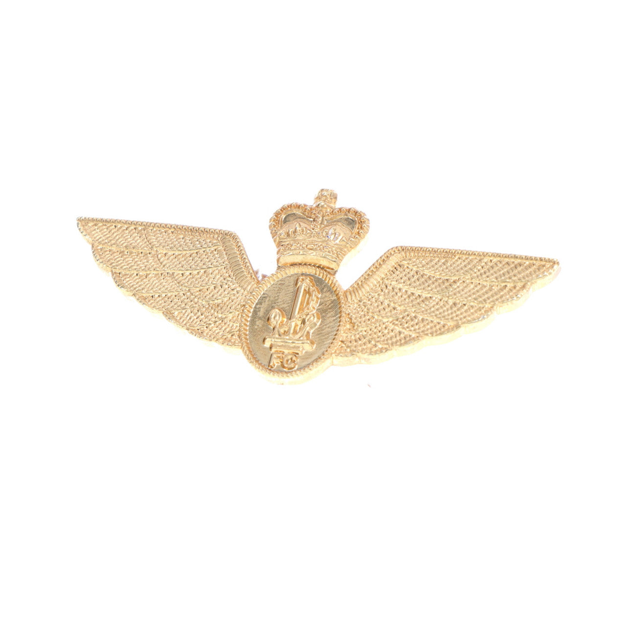 Secure the Fighter Control Officer Gold Badge now and show your flair for excellence! Our large size is ideal for a memorable and sleek look. Instantly ready to adorn any garment, it comes complete with two butterfly clutch pins included. www.moralepatches.com.au