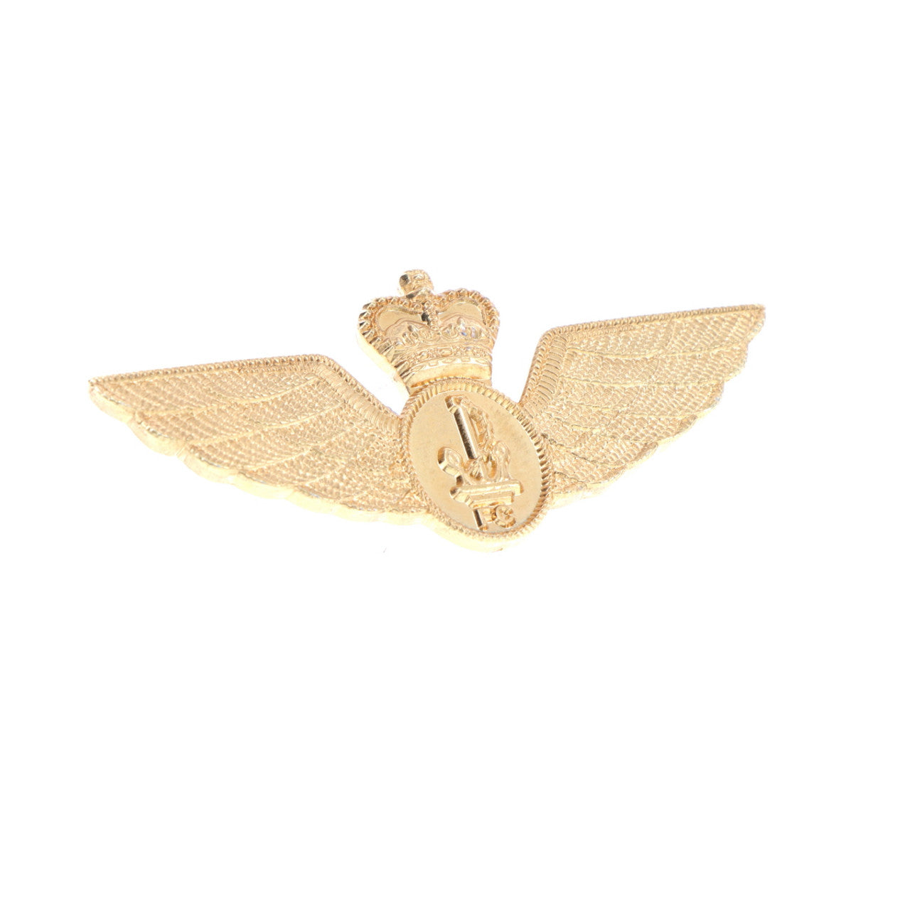 Secure the Fighter Control Officer Gold Badge now and show your flair for excellence! Our large size is ideal for a memorable and sleek look. Instantly ready to adorn any garment, it comes complete with two butterfly clutch pins included. www.moralepatches.com.au