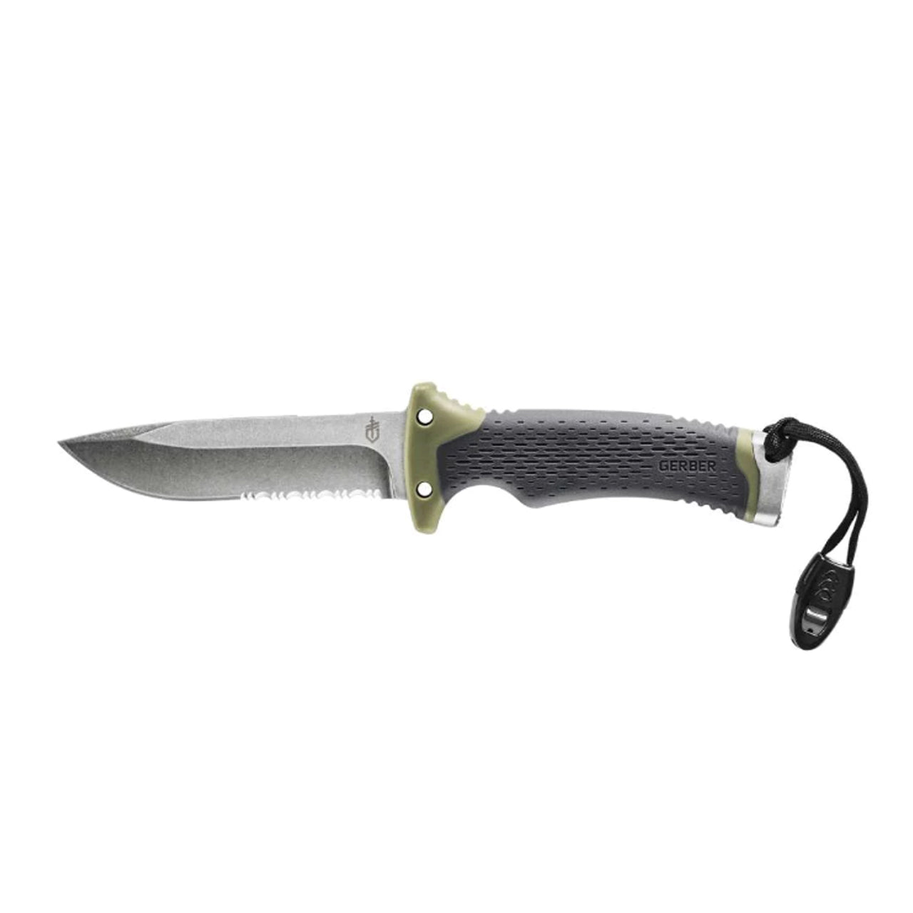 Experience outdoor life in confidence with the Gerber Ultimate Survival Knife. Loaded with features, innovations and versatility, this one-stop-shop knife has everything you need to take on the great outdoors. Perfect for hobbyists and adventurers alike, this is the only knife you need for your ultimate wilderness journey. www.moralepatches.com.au