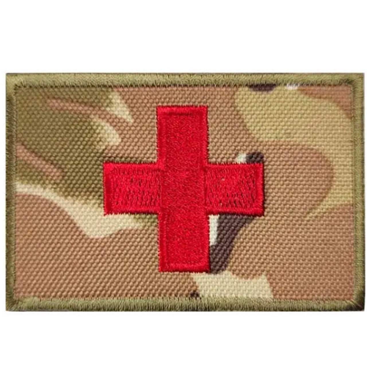 Experience the dependability of Medical Patch First Aid's Multicam Hook & Loop Patch! This 8x5cm attachable patch ensures effortless fastening to bags and equipment, providing you with the reassurance you deserve! www.moralepatches.com.au