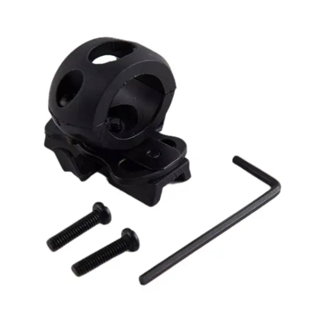 This Tactical Torch Holder is engineered for FAST helmet rails, letting you attach or detach lights with intense speed for varied helmet utilization. Experience instant mounting on the side of your helmet whenever you need it! www.moralepatches.com.au