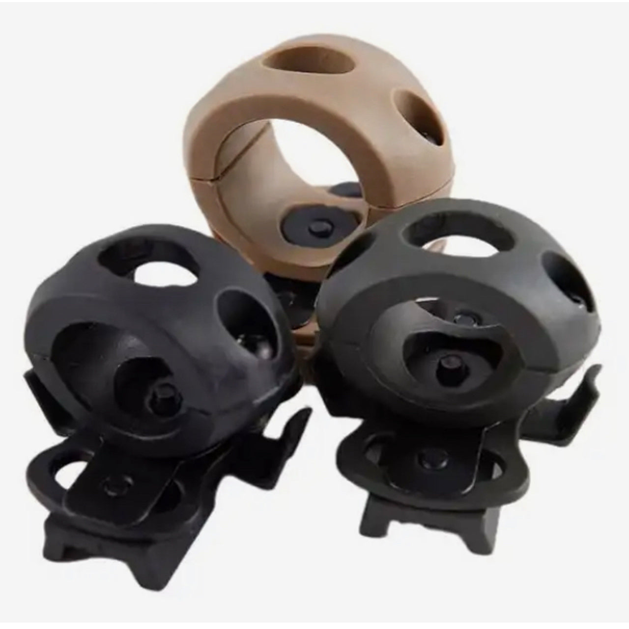 This Tactical Torch Holder is engineered for FAST helmet rails, letting you attach or detach lights with intense speed for varied helmet utilization. Experience instant mounting on the side of your helmet whenever you need it! www.moralepatches.com.au