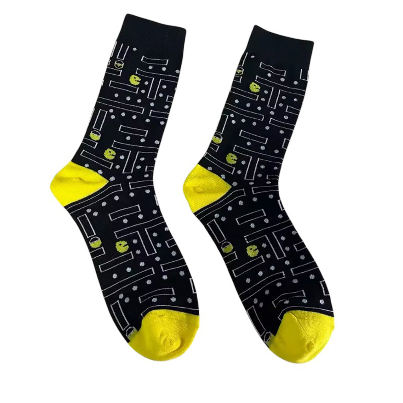 Step out in style and make a statement with our Pac Black &amp; Yellow Socks - available in size EUR 36-43. Crafted from polyester and cotton, these socks not only offer supreme comfort but also boast a beautiful and vibrant design. The perfect gift for someone special or a treat for yourself, order your pair now! www.moralepatches.com.au