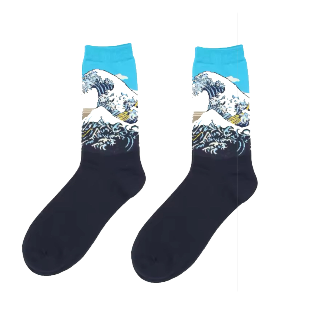 Step out in style and make a statement with our Mystic Blue Socks - available in size EUR 36-43. Crafted from polyester and cotton, these socks not only offer supreme comfort but also boast a beautiful and vibrant design. The perfect gift for someone special or a treat for yourself, order your pair now! www.moralepatches.com.au