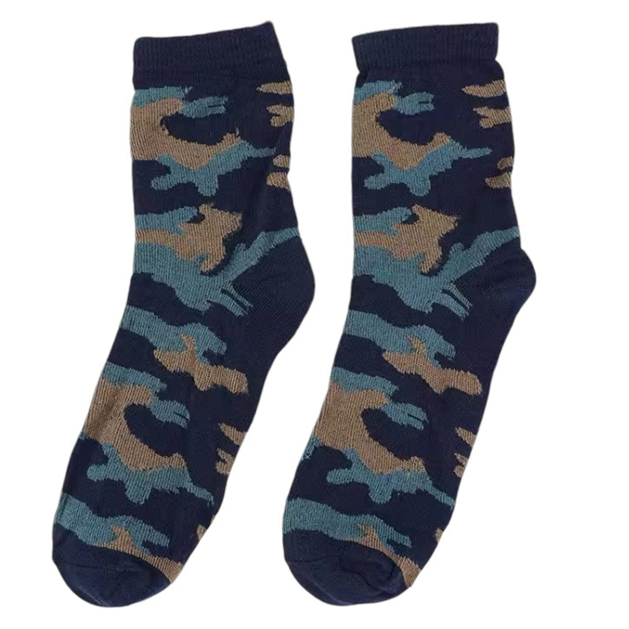 Step out in style and make a statement with our Camouflage Navy Socks - available in size EUR 36-42. Crafted from polyester and cotton, these socks not only offer supreme comfort but also boast a beautiful and vibrant design. The perfect gift for someone special or a treat for yourself, order your pair now! www.moralepatches.com.au