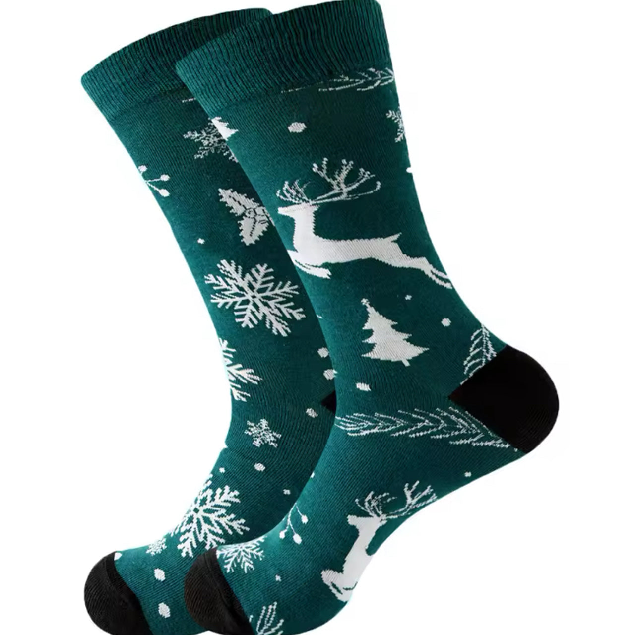 Step out in style and make a statement with our Christmas Green Reindeer Socks - available in size AU 7-11. Crafted from polyester and cotton, these socks not only offer supreme comfort but also boast a beautiful and vibrant design. The perfect gift for someone special or a treat for yourself, order your pair now! www.moralepatches.com.au