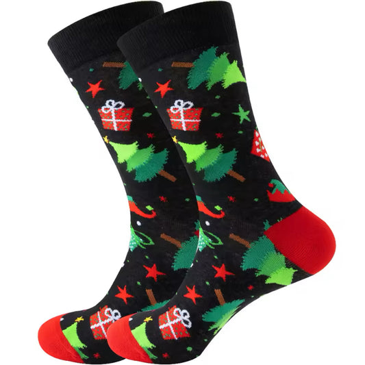 Step out in style and make a statement with our Christmas Feature Socks - available in size AU 7-11. Crafted from polyester and cotton, these socks not only offer supreme comfort but also boast a beautiful and vibrant design. The perfect gift for someone special or a treat for yourself, order your pair now! www.moralepatches.com.au