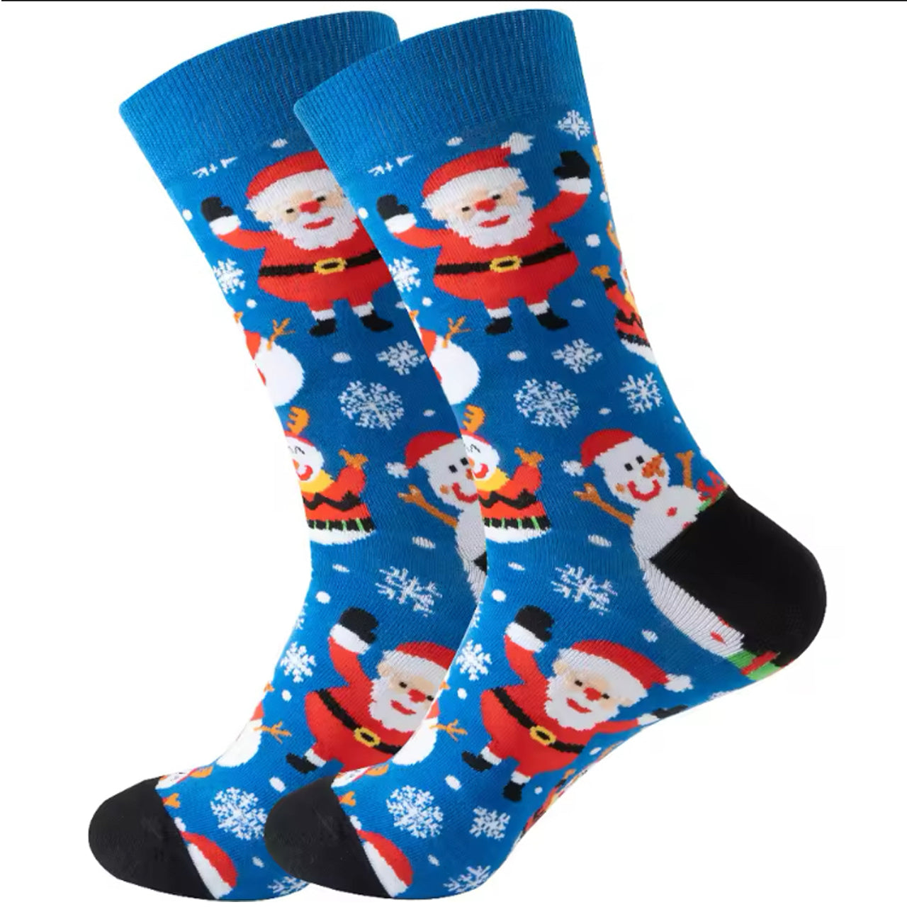 Step out in style and make a statement with our Christmas Santa Blue Socks - available in size AU 7-11. Crafted from polyester and cotton, these socks not only offer supreme comfort but also boast a beautiful and vibrant design. The perfect gift for someone special or a treat for yourself, order your pair now! www.moralepatches.com.au