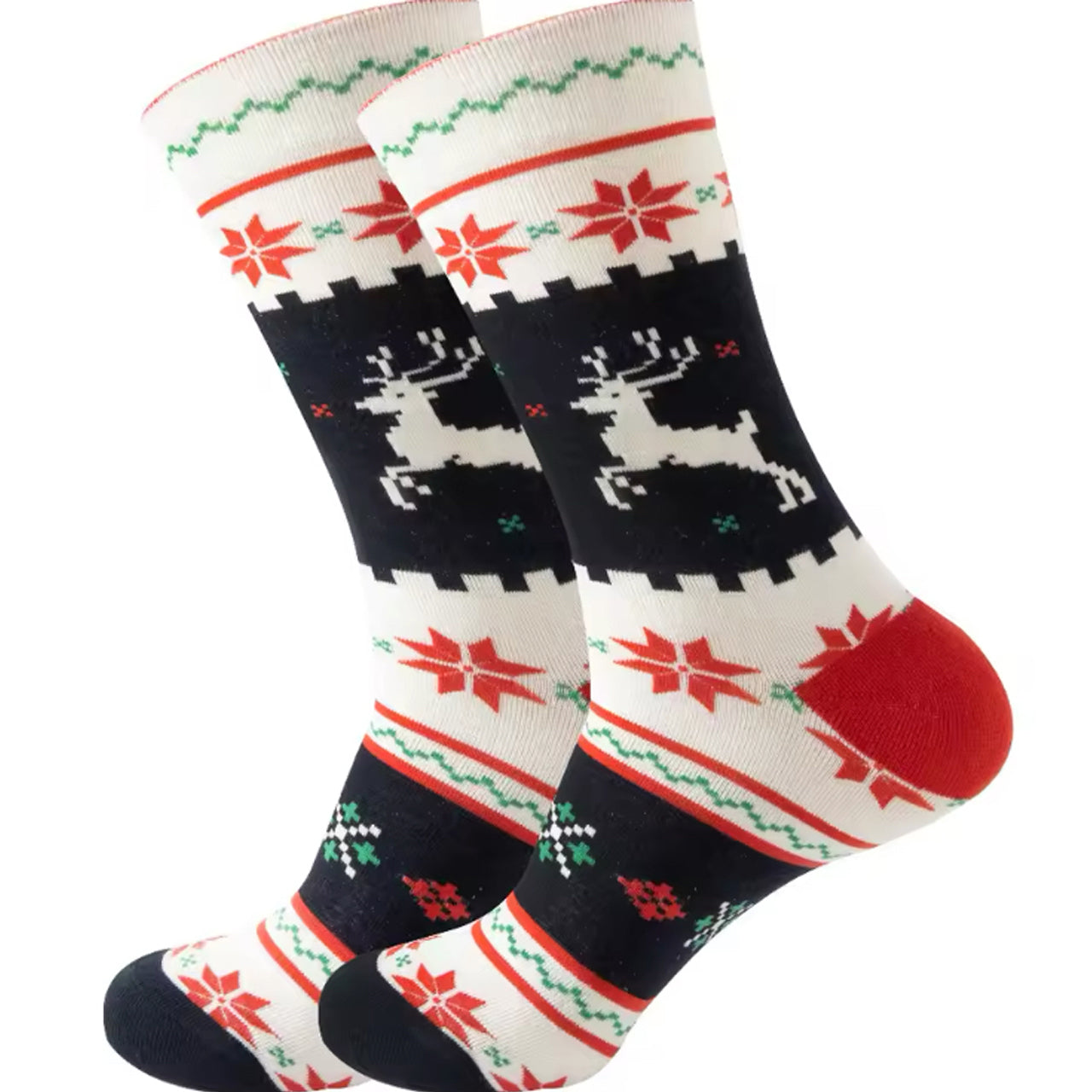 Step out in style and make a statement with our Christmas Reindeer Socks - available in size AU 7-11. Crafted from polyester and cotton, these socks not only offer supreme comfort but also boast a beautiful and vibrant design. The perfect gift for someone special or a treat for yourself, order your pair now! www.moralepatches.com.au