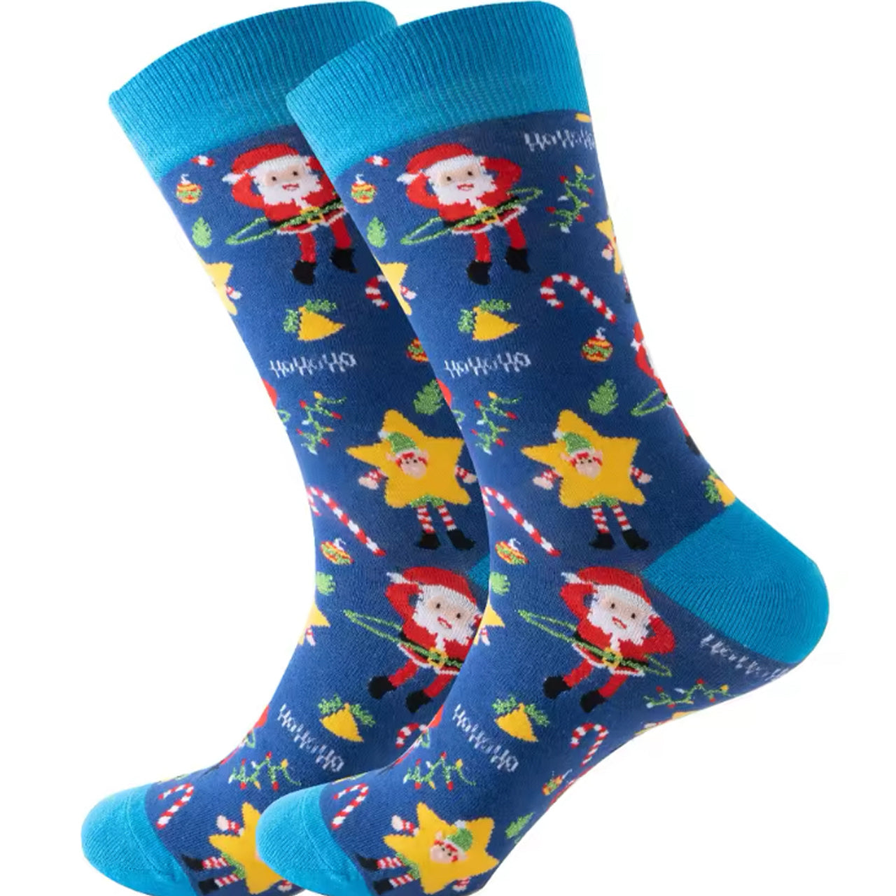 Step out in style and make a statement with our Christmas Santa Elf Socks - available in size AU 7-11. Crafted from polyester and cotton, these socks not only offer supreme comfort but also boast a beautiful and vibrant design. The perfect gift for someone special or a treat for yourself, order your pair now! www.moralepatches.com.au