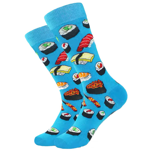 Step out in style and make a statement with our Sushi Blue Socks - available in size EUR 35-44. Crafted from polyester and cotton, these socks not only offer supreme comfort but also boast a beautiful and vibrant design. The perfect gift for someone special or a treat for yourself, order your pair now! www.moralepatches.com.au