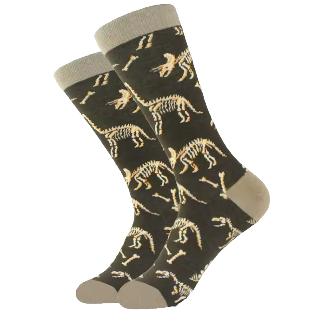 Step out in style and make a statement with our Dinosaur Skeletons Socks - available in size EUR 35-44. Crafted from polyester and cotton, these socks not only offer supreme comfort but also boast a beautiful and vibrant design. The perfect gift for someone special or a treat for yourself, order your pair now! www.moralepatches.com.au