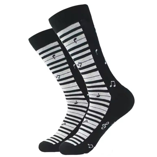 Step out in style and make a statement with our Piano Socks - available in size EUR 35-44. Crafted from polyester and cotton, these socks not only offer supreme comfort but also boast a beautiful and vibrant design. The perfect gift for someone special or a treat for yourself, order your pair now! www.moralepatches.com.au