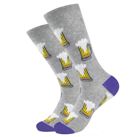 Step out in style and make a statement with our Beers Beers Beers Socks - available in size EUR 35-44. Crafted from polyester and cotton, these socks not only offer supreme comfort but also boast a beautiful and vibrant design. The perfect gift for someone special or a treat for yourself, order your pair now! www.moralepatches.com.au