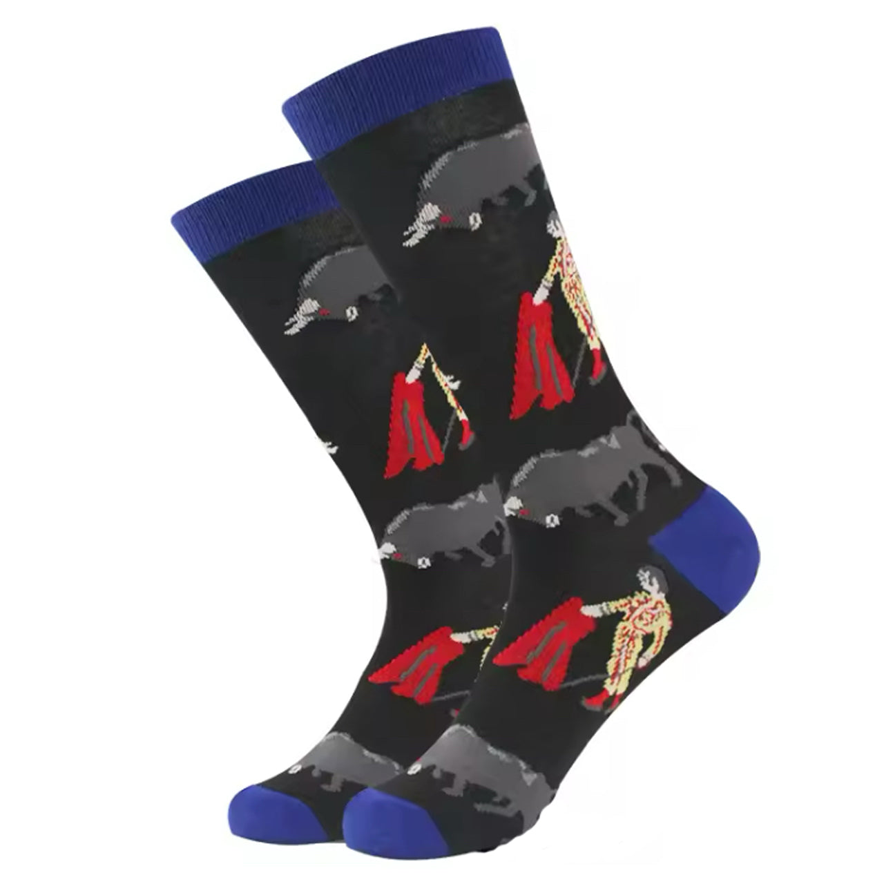 Step out in style and make a statement with our Bull Fighter Socks - available in size EUR 35-44. Crafted from polyester and cotton, these socks not only offer supreme comfort but also boast a beautiful and vibrant design. The perfect gift for someone special or a treat for yourself, order your pair now! www.moralepatches.com.au