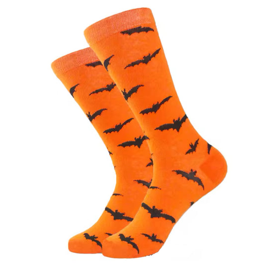 Step out in style and make a statement with our Bat Orange Socks - available in size EUR 35-44. Crafted from polyester and cotton, these socks not only offer supreme comfort but also boast a beautiful and vibrant design. The perfect gift for someone special or a treat for yourself, order your pair now! www.moralepatches.com.au