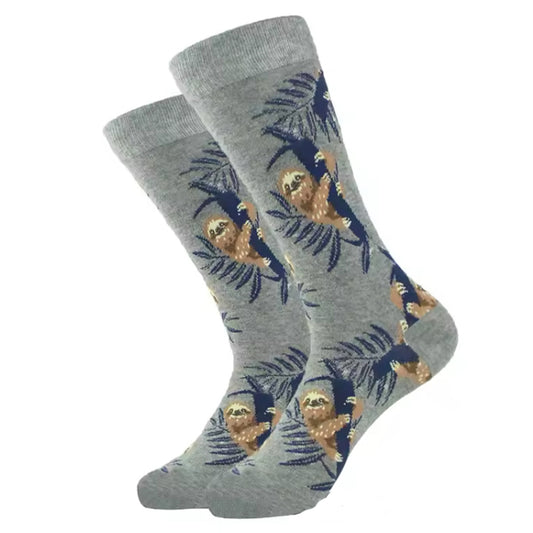 Step out in style and make a statement with our Sloth Socks - available in size EUR 35-44. Crafted from polyester and cotton, these socks not only offer supreme comfort but also boast a beautiful and vibrant design. The perfect gift for someone special or a treat for yourself, order your pair now! www.moralepatches.com.au